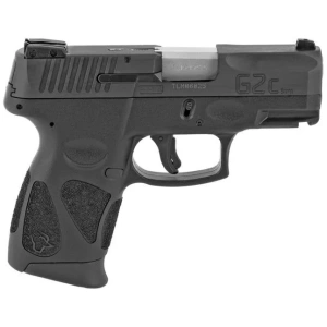 Taurus G2C Black 9mm Pistol – 12+1 Rounds, 3.2″ Barrel, Polymer Grips, Blue/Black, 3-Dot Sights