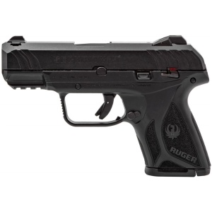 Ruger Security 9 Compact 9mm Pistol – 10+1 Rounds, 3.42″ Barrel, Polymer Grips, Blue/Black, 3-Dot Sights