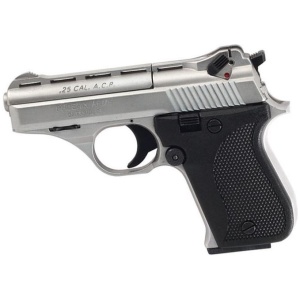 Phoenix Arms HP-25A Satin Nickel 25 ACP Pistol – 10+1 Rounds, 3″ Barrel, Polymer Grips, 3-Dot Sights