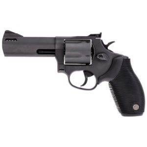 Taurus Tracker Model 44 Blued 44mag Revolver – 5 Rounds, 4″ Barrel, Polymer Grips, Blue/Black, 3-Dot Sights