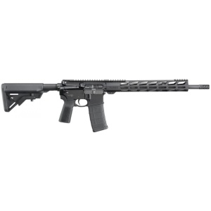 Ruger AR-556 MPR 5.56×45/.223 Rem 16.1″ Black w/B5 Bravo Stock 30+1 – 30 Rounds, 16.1″ Barrel, Black Stock, Synthetic, Blue/Black