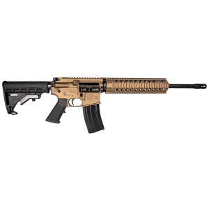 Diamondback Firearms DB15 Version 2 Burnt Bronze 223 Remington/5.56 NATO AR15 Semi Auto Rifle – 30+1 Rounds, 16″ Barrel, 6-Position Black Stock, Synthetic, FDE/Tan