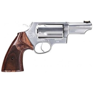 Taurus 856 Executive Grade 38 Special P Revolver – 6 Rounds, 3″ Barrel, Wood Grips, Stainless/Silver