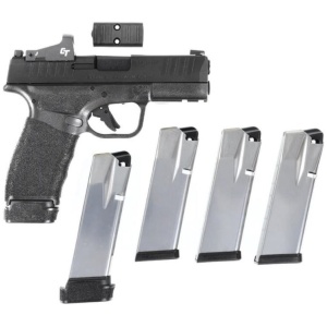 Springfield Armory Hellcat Elite OSP Gear Up Package 9mm Luger 15+1 3.70″ Black Melonite OR – 15+1 Rounds, 3.7″ Barrel