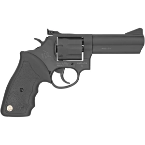 Taurus Model 66 Matte Black 4″ 357 Magnum Revolver – 7 Rounds, 4″ Barrel, Polymer Grips, Blue/Black, 3-Dot Sights