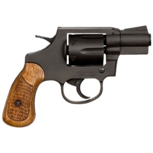 Rock Island Armory M206 CA Compliant 38 Special Revolver – 6 Rounds, 2″ Barrel, Wood Grips, Blue/Black, 3-Dot Sights