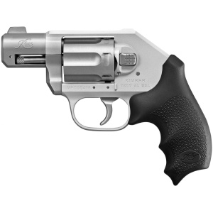 Kimber K6xs Ultra-Lightweight .38 Spl 2″ 6-Shot Revolver – 6 Rounds, 2″ Barrel, Rubber Grips, Stainless/Silver