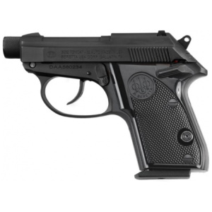 Beretta Tomcat Covert 32 ACP, 2.9″ Threaded Barrel, Black – 7+1 Rounds, 2.9″ Barrel, Polymer Grips, Black, 3-Dot Sights