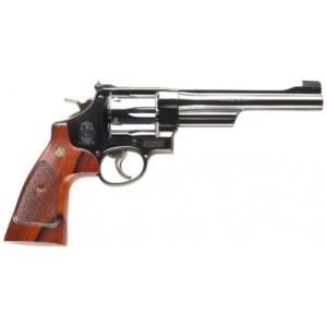 Smith & Wesson Model 25 Classic Blued 45 Long Colt Revolver – 6 Rounds, 6.5″ Barrel, Blue/Black, 3-Dot Sights