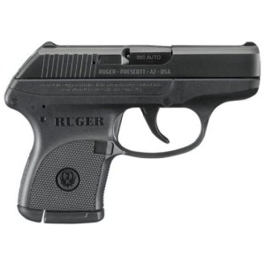 Ruger LCP Black 380 ACP Pistol – 6+1 Rounds, 2.75″ Barrel, Polymer Grips, Black