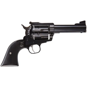 Ruger Blackhawk 45 Long Colt 4 5/8″ Blue, Adjustable Sights, 6 Shot Revolver – 6 Rounds, 4.62″ Barrel, Polymer Grips, Blue/Black, Adjustable Sights