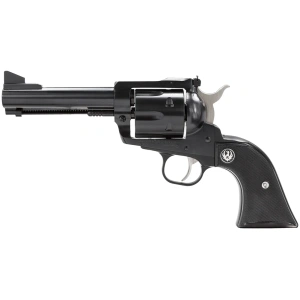 Ruger Blackhawk 45 Long Colt 4 5/8″ Blue, Adjustable Sights, 6 Shot Revolver – 6 Rounds, 4.62″ Barrel, Polymer Grips, Blue/Black, Adjustable Sights