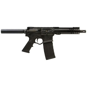 American Tactical Omni Hybrid AR Pistol 5.56×45 NATO 7.5″ 30+1 – 30+1 Rounds, 7.5″ Barrel, Blue/Black