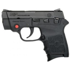 Smith & Wesson M&P Bodyguard 380 Crimson Trace Thumb Safety 380 ACP Pistol – 6+1 Rounds, 2.8″ Barrel, Polymer Grips, Blue/Black