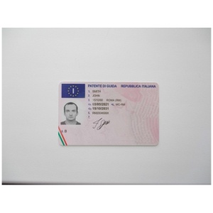 Italy Driver License