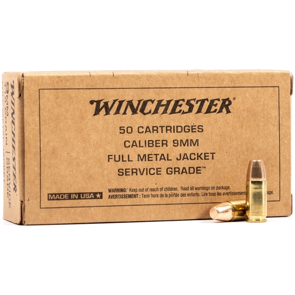 9mm Ammo 115gr 50 Round Box