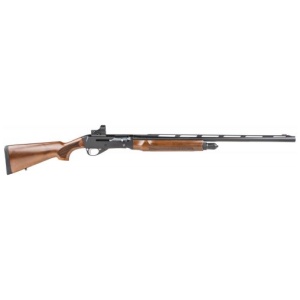 Girsan MC312 Sport 12ga 28″ Black, Walnut Stock, w/Red Dot – 5+1 Rounds, 28″ Barrel, 3″ Chamber, Wood, Blue/Black