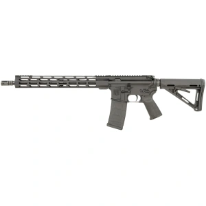 Diamondback Firearms DB15 5.56×45 NATO 16″ Black, M-LOK Handguard, 30+1 – 30+1 Rounds, 16″ Barrel, 6-Position Black Stock, Blue/Black