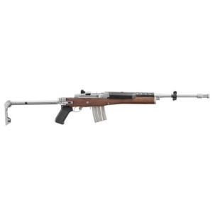 Ruger Mini-14 Tactical 5.56 NATO 18.5″ Stainless, Side Folding Stock, 20+1 – 20+1 Rounds, 18.5″ Barrel, Folding Stock, Stainless/Silver