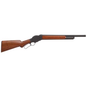 Cimarron 1887 Terminator 12 Gauge Lever Action Shotgun 20″ Blue, Walnut Stock – 5+1 Rounds, 20″ Barrel, 2.75″ Chamber, Wood, Blue/Black