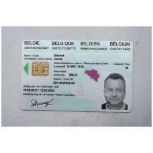 Belgium Id Card