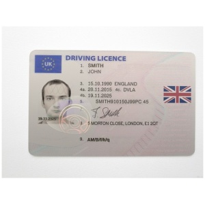 British Driver’s License