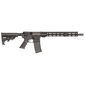 Smith & Wesson M&P 15 Sport III 5.56×45 NATO 16″ Barrel, 15″ M-LOK Handguard, 30+1 – 30+1 Rounds, 16″ Barrel, Black Stock, Blue/Black