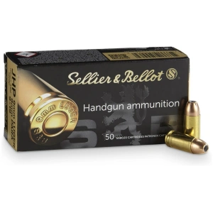 SELLIER & BELLOT 9mm Jacketed Hollow Point 115 GR – Brass Casing