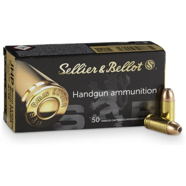 SELLIER & BELLOT 9mm Jacketed Hollow Point