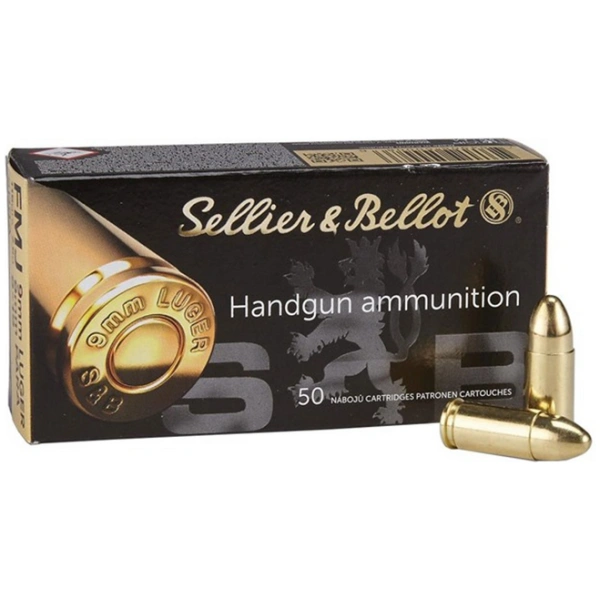 Sellier & Bellot Full Metal Jacket 9mm Ammo