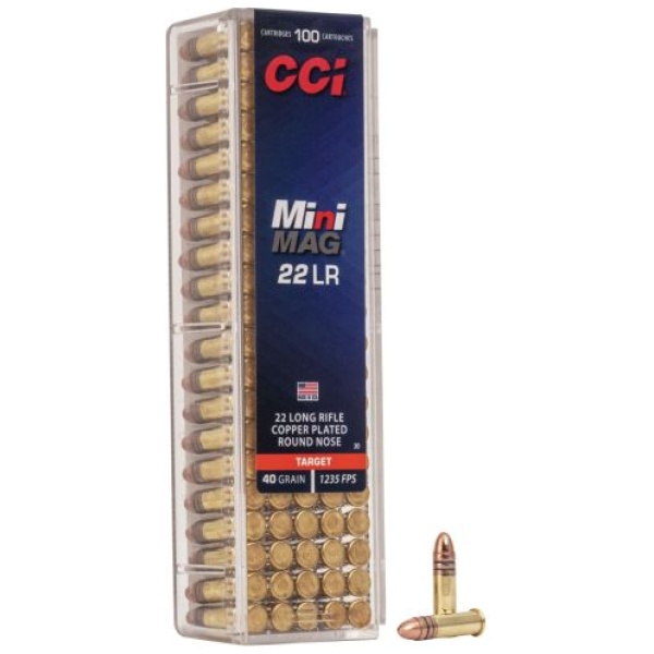 CCI .22 LR 40 Gr Mini Mag