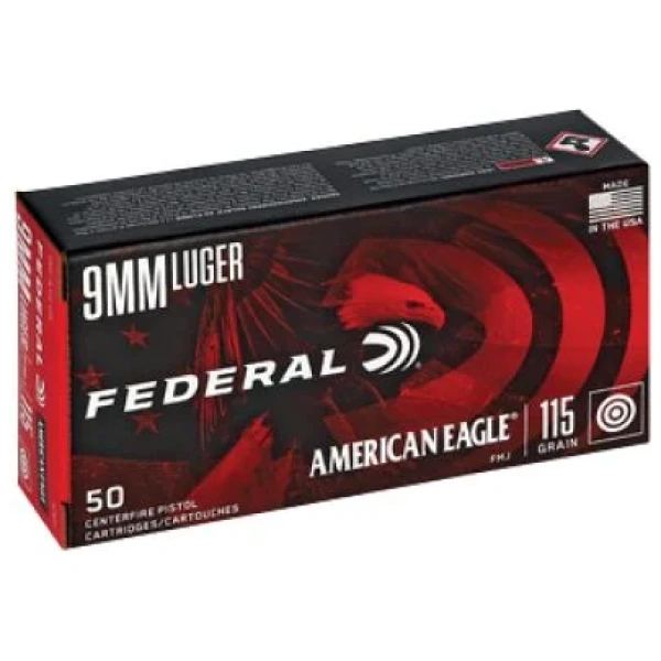 9mm Ammo 115 gr