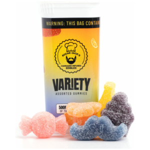 500mg THC Assorted Gummies (Sugar Jack’s)