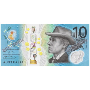 $10 AUD Banknotes