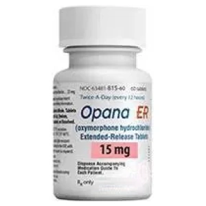 Opana ER 15 mg